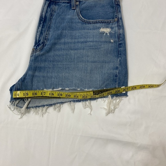 Uniqlo ,Women’s,Blue,Distressed,Short Jeans.Size-10 - Picture 5 of 10